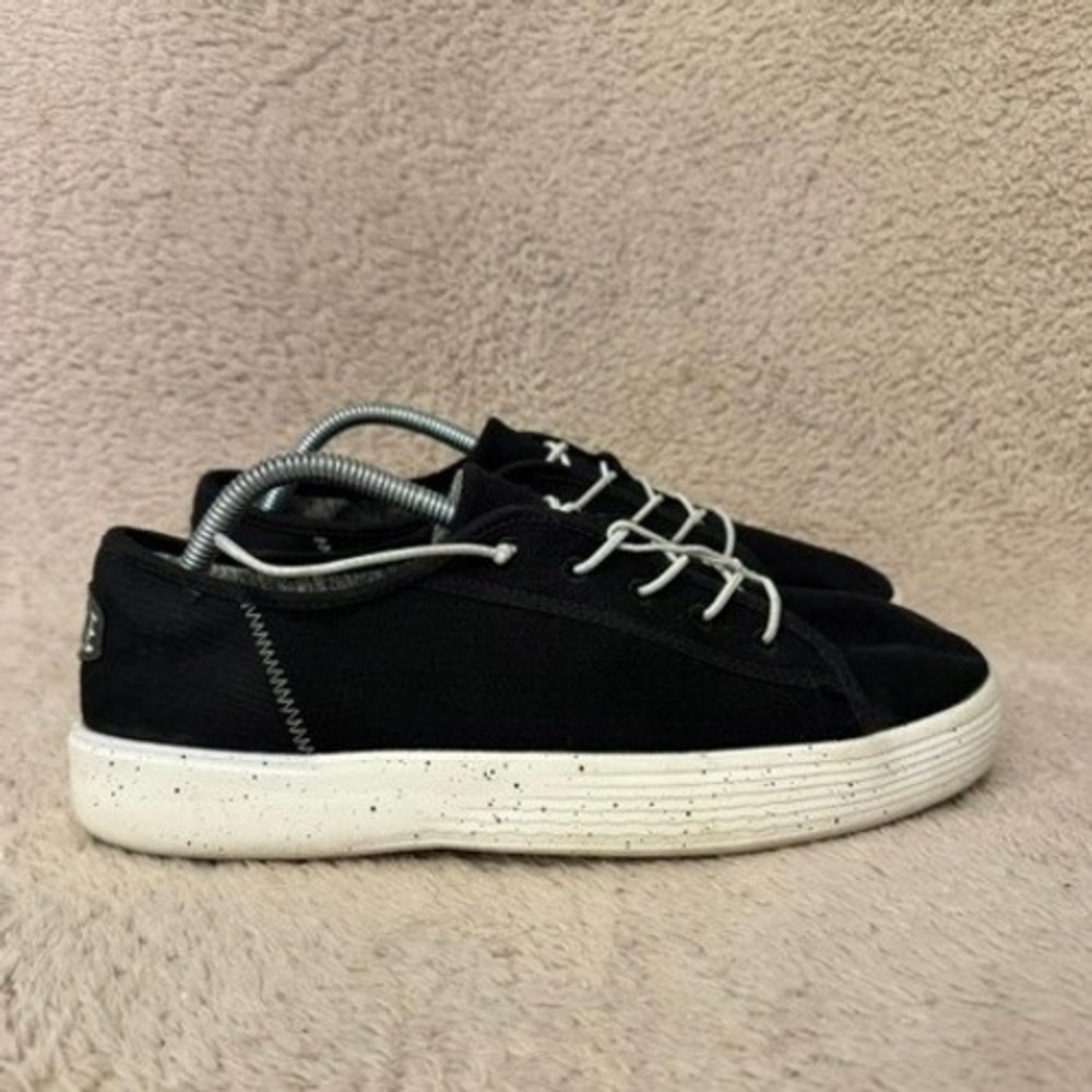 Hey Dude Cody M Sport Mesh Black Sneakers Mens Size 9 Low Top Slip On Shoes